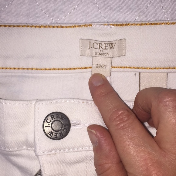 J Crew White Skinny Jeans - Picture 3 of 4